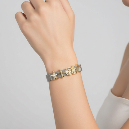 Verstellbares Edelstahl-Armband - StyleShine