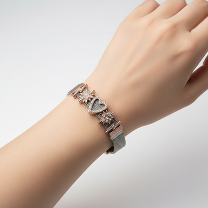 Verstellbares Edelstahl-Armband - StyleShine