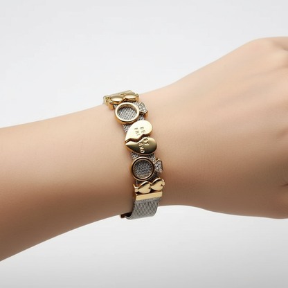 Verstellbares Edelstahl-Armband - StyleShine