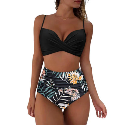 Vibrant Two-Piece Bikini Set - Janice