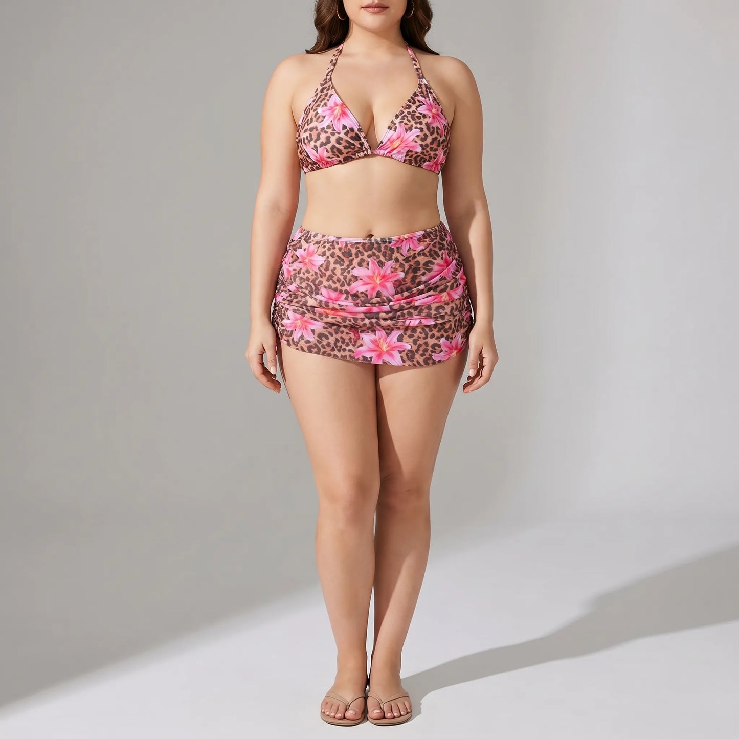 Vierteiliges Plus-Size Bikini Set - Marilyn