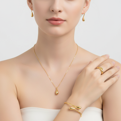 Vierteiliges Schmuckset - ShineSet