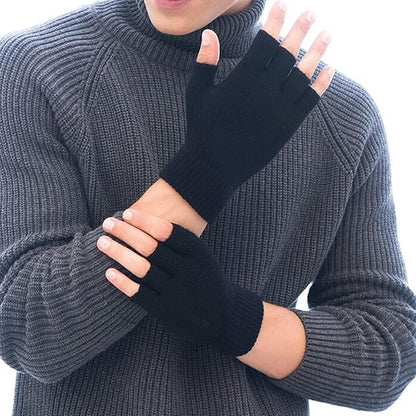Fingerlose Strickhandschuhe - WarmFlex