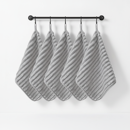 Vintage Gestreiftes Handtuch Set - VintageCloth