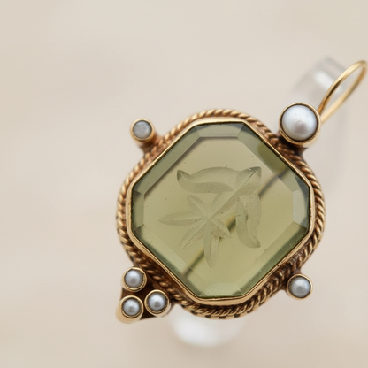 Vintage Perlenohrringe - PearlHarmony