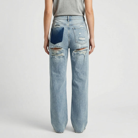 Vintage Ripped Damenjeans - Nelly