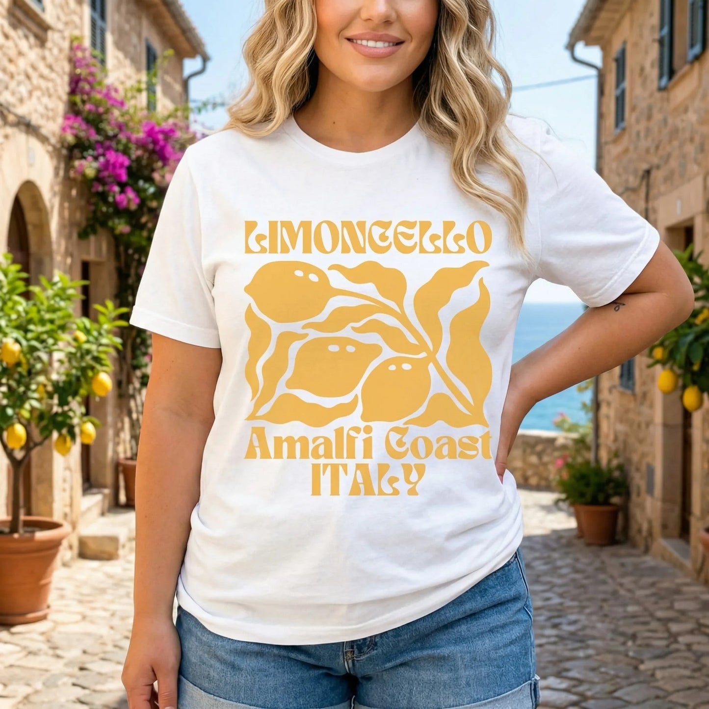 Vintage T-Shirt Mit Print - Melody