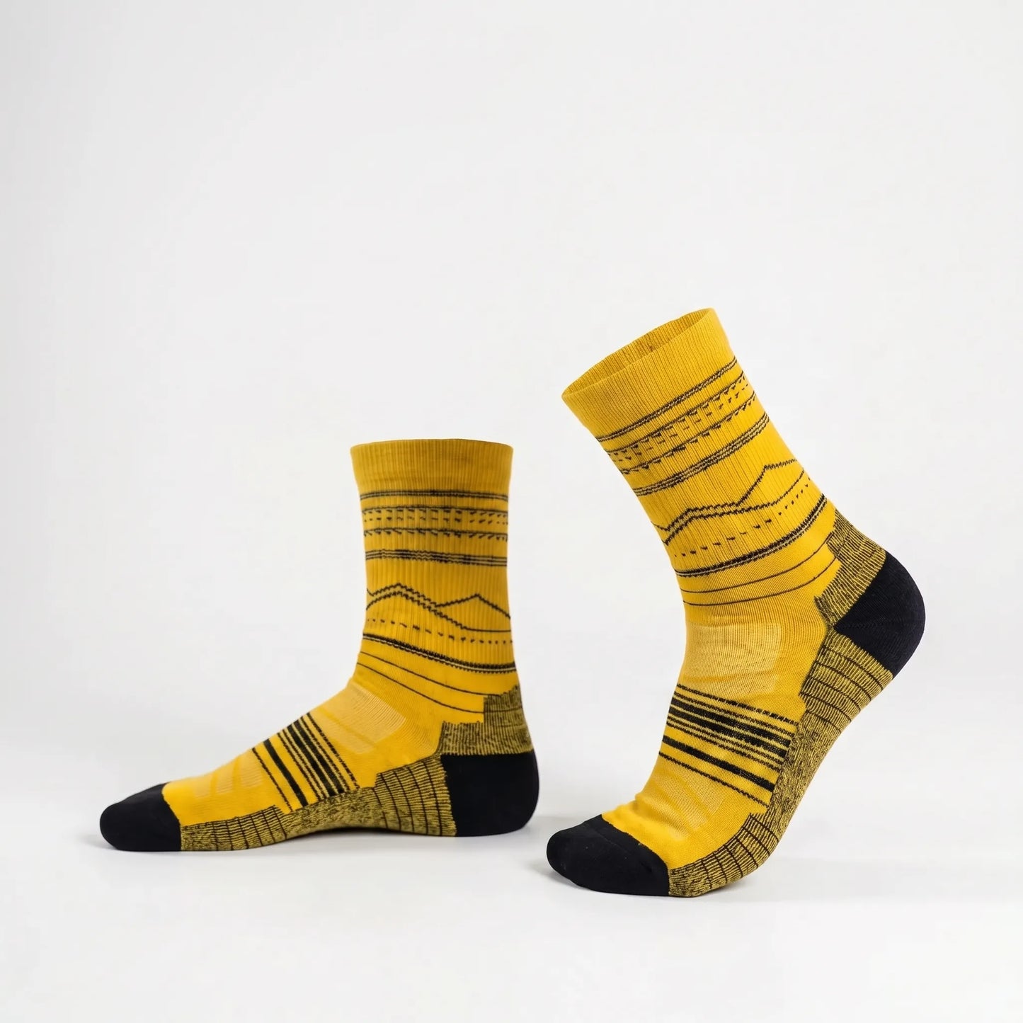 Wadenhohe Gepolsterte Sportsocken -  Meriven