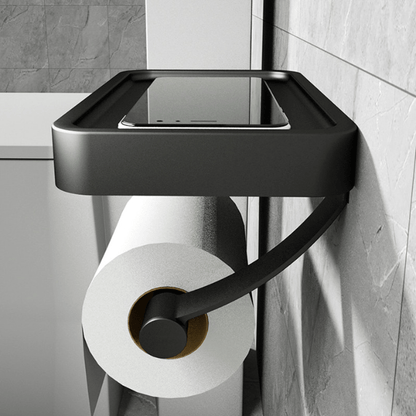 Wandmontierter Toilettenpapierhalter - AeroTray