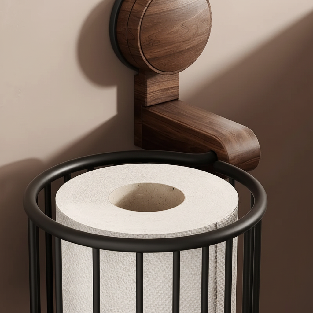 Wandmontierter Toilettenpapierhalter - Walnesta