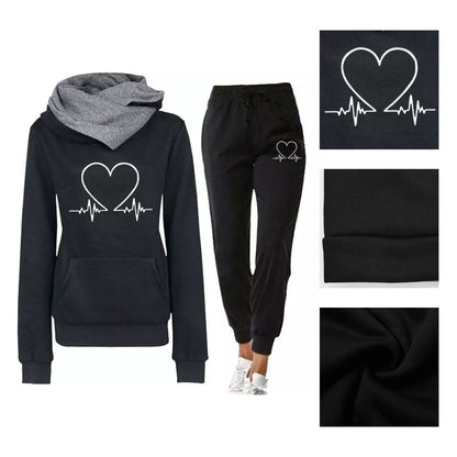 BEQUEMER ZWEITEILIGER DAMEN TRAININGSANZUG - WARMFLEX™