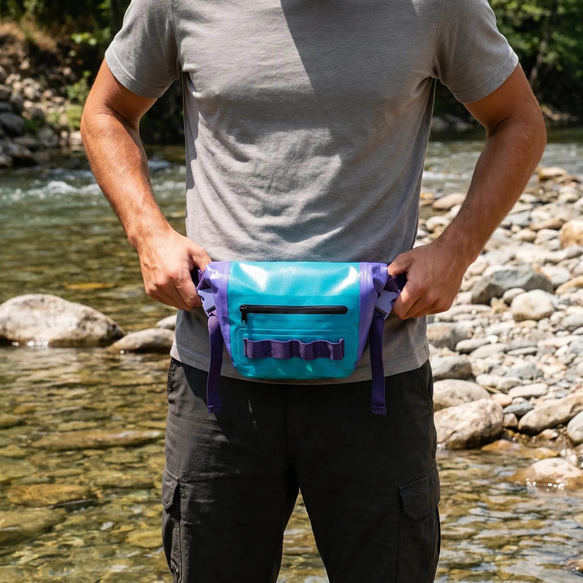 Wasserabweisende Bauchtasche - TrekBelt