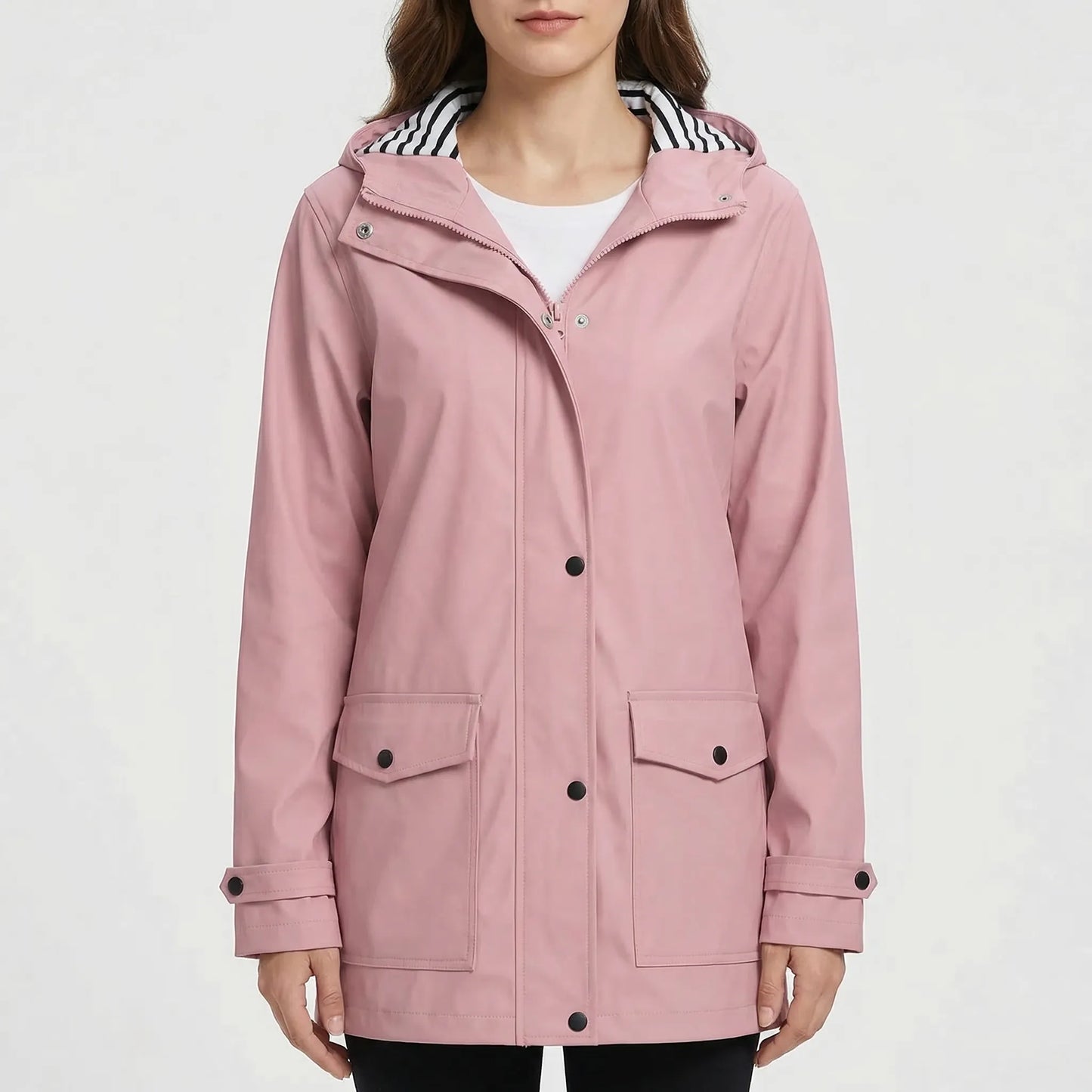 Wasserabweisende Outdoor-Jacke Mit Kapuze -  Raelwick
