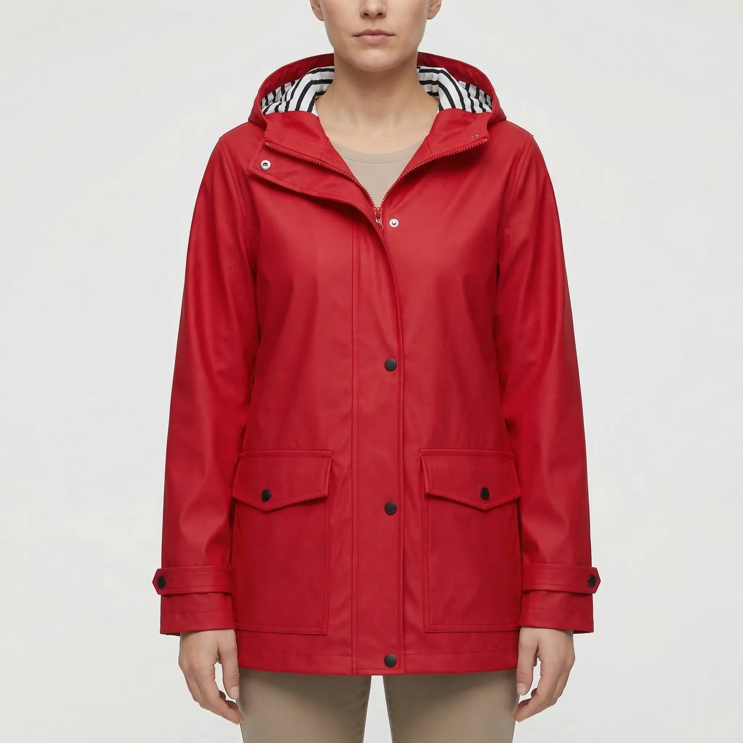 Wasserabweisende Outdoor-Jacke Mit Kapuze -  Raelwick