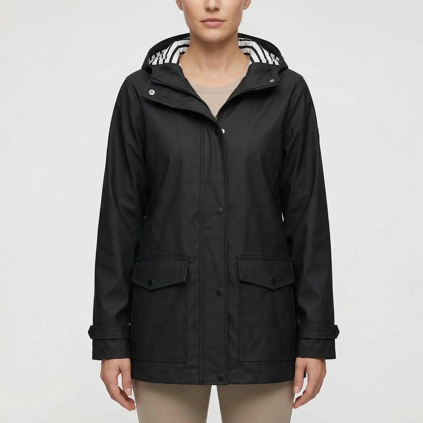 Wasserabweisende Outdoor-Jacke Mit Kapuze -  Raelwick