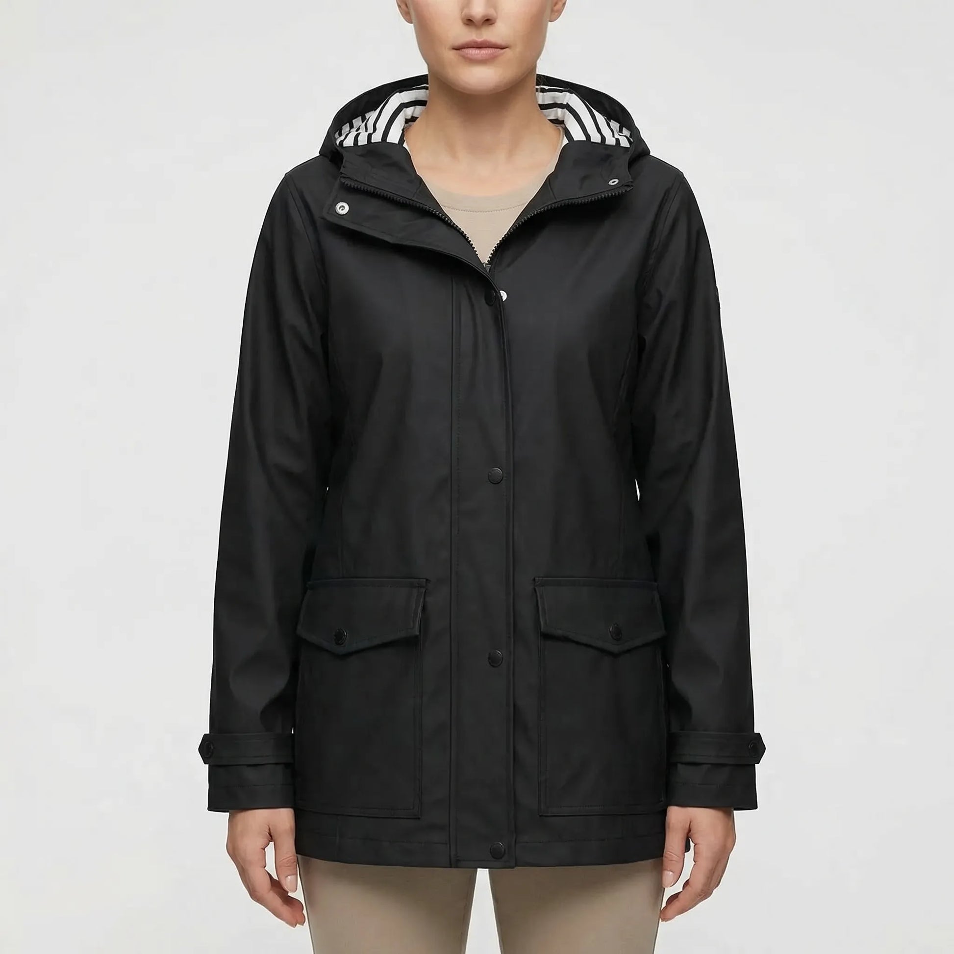 Wasserabweisende Outdoor-Jacke Mit Kapuze -  Raelwick