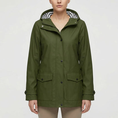 Wasserabweisende Outdoor-Jacke Mit Kapuze -  Raelwick