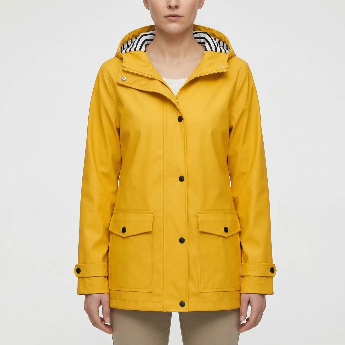 Wasserabweisende Outdoor-Jacke Mit Kapuze -  Raelwick