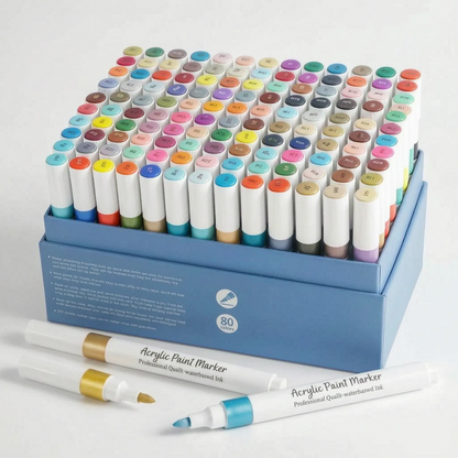 Wasserbasierte Acrylmarker Mit Weicher Spitze - Tintaro