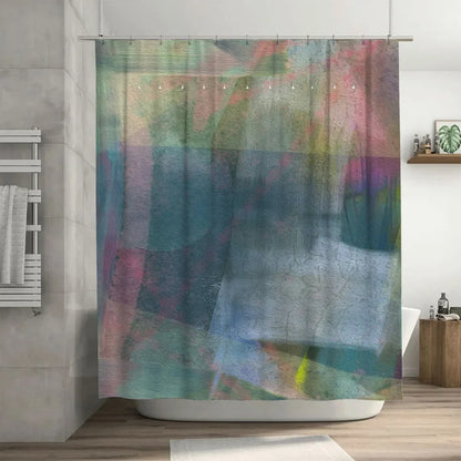 Wasserfester Polyester Duschvorhang - NebulaCurtain