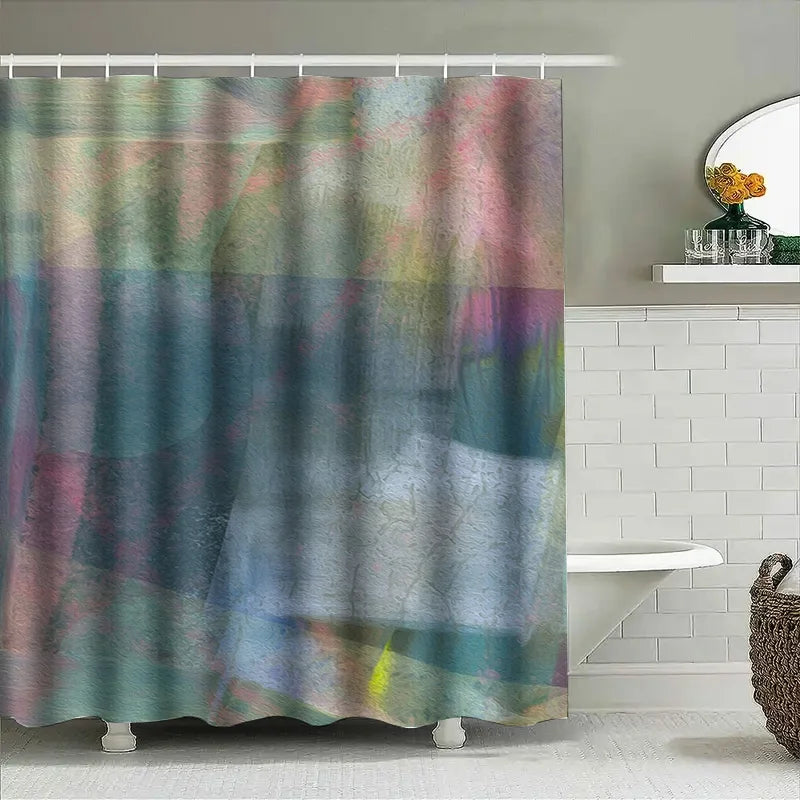 Wasserfester Polyester Duschvorhang - NebulaCurtain