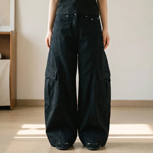 Weit Geschnittene Baggy Jeans Damen -  Faye