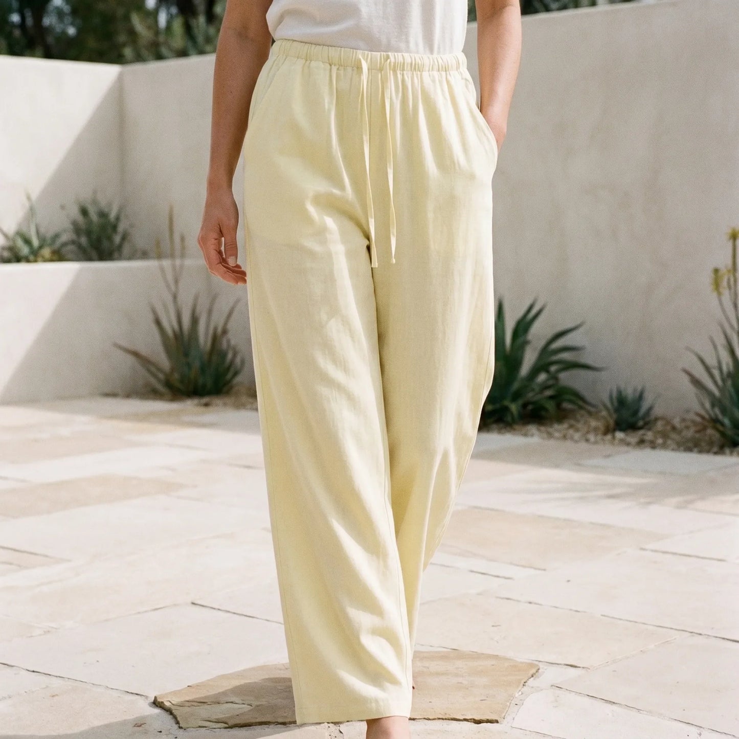 Weit Geschnittene Damenhose -  Hazel