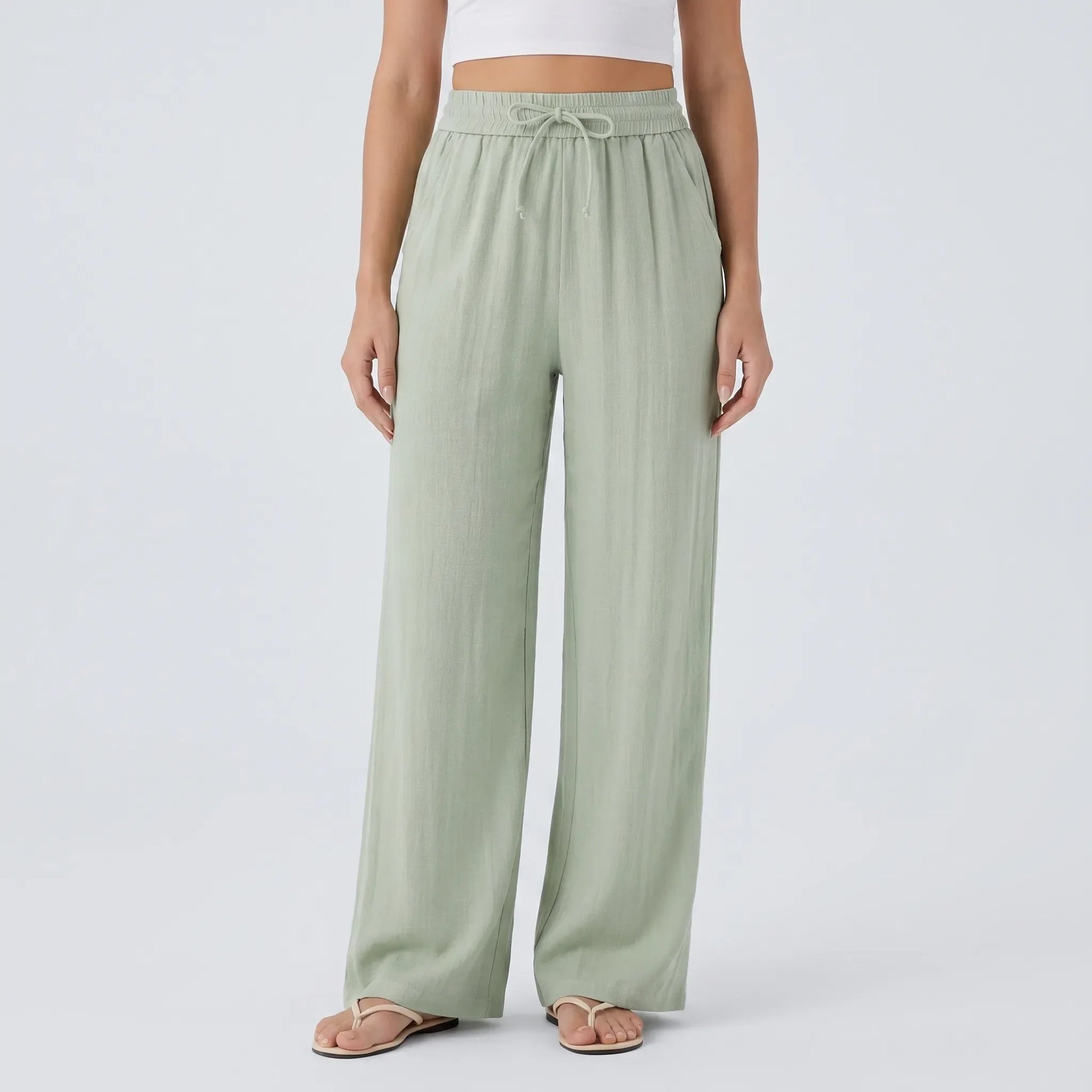 Weit Geschnittene Freizeithose - Flowara