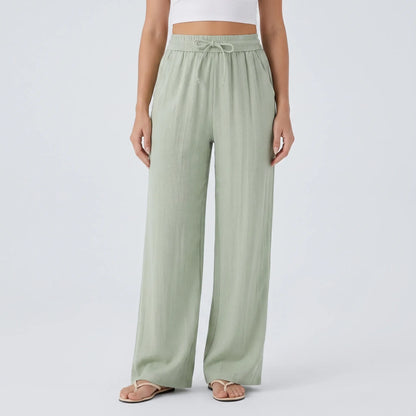 Weit Geschnittene Freizeithose - Flowara