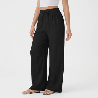 Weit Geschnittene Freizeithose - Flowara