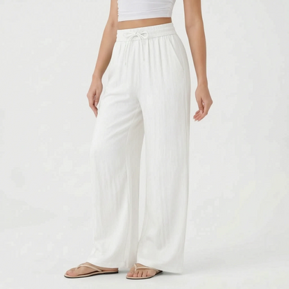 Weit Geschnittene Freizeithose - Flowara