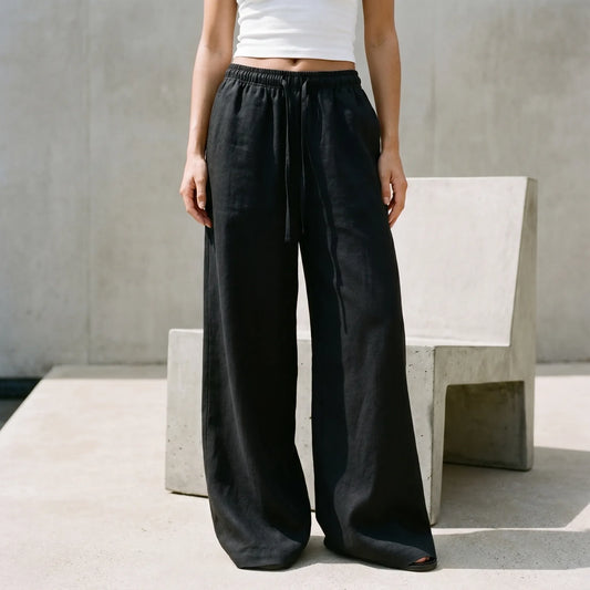 Weit Geschnittene Freizeithose -  Josephine