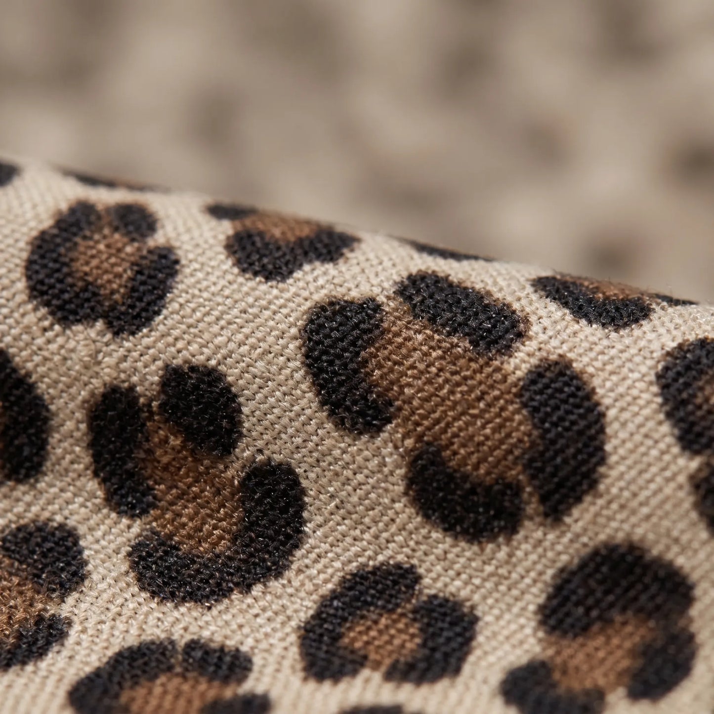 Weit Geschnittene Leopardenhose - Leopara