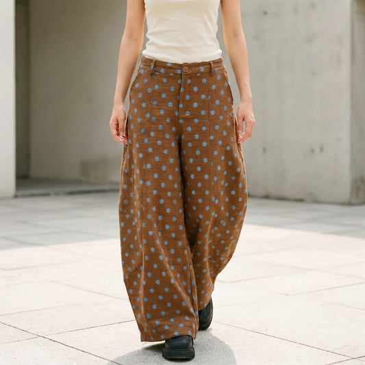 Weite Damenjeans Im Barrel-Schnitt -  Mae
