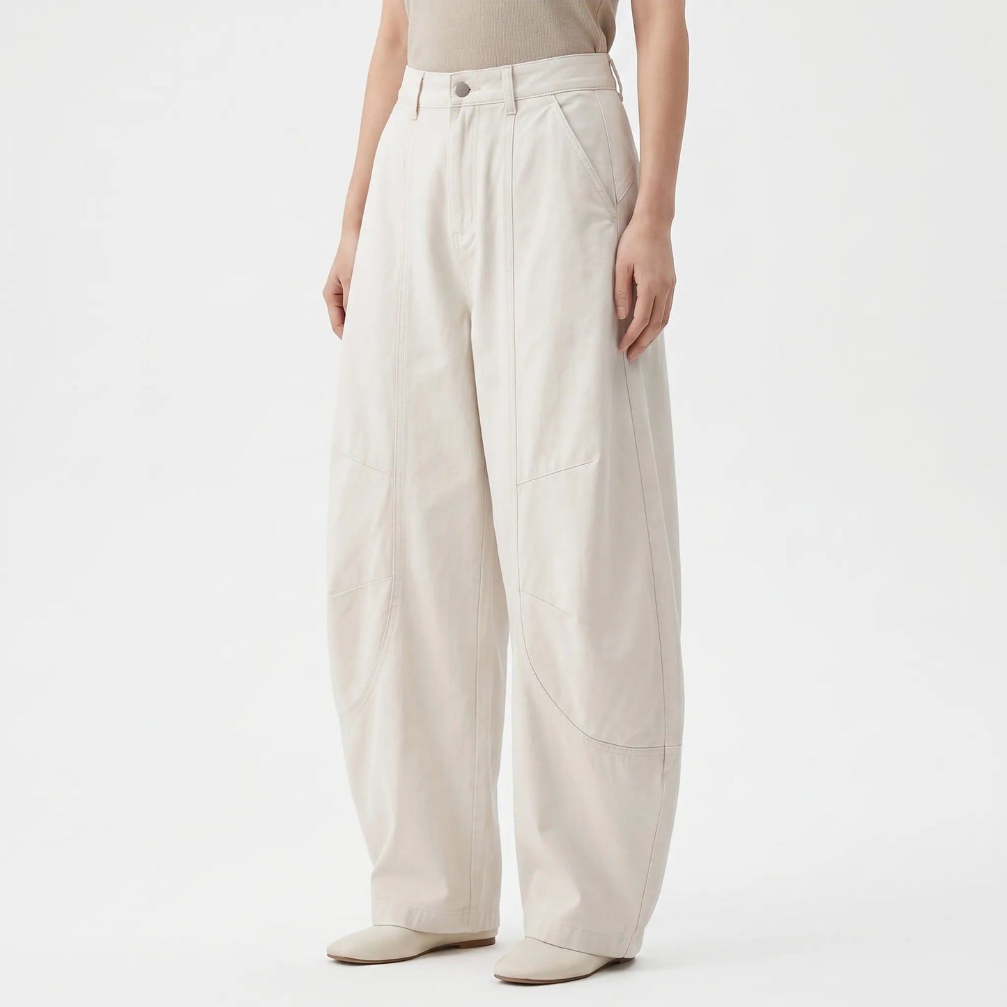 Weite Jeans Im Barrel-Schnitt -  Shelia