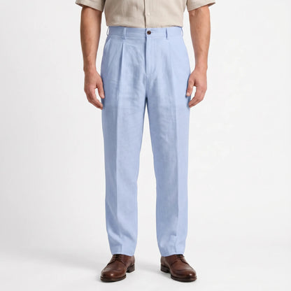 Weite Stoffhose Mit Geradem Bein -  Brent