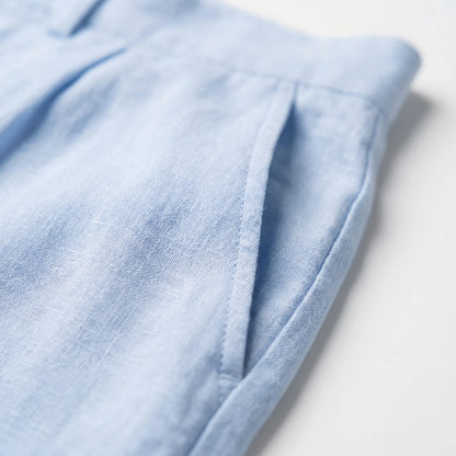 Weite Stoffhose Mit Geradem Bein -  Brent
