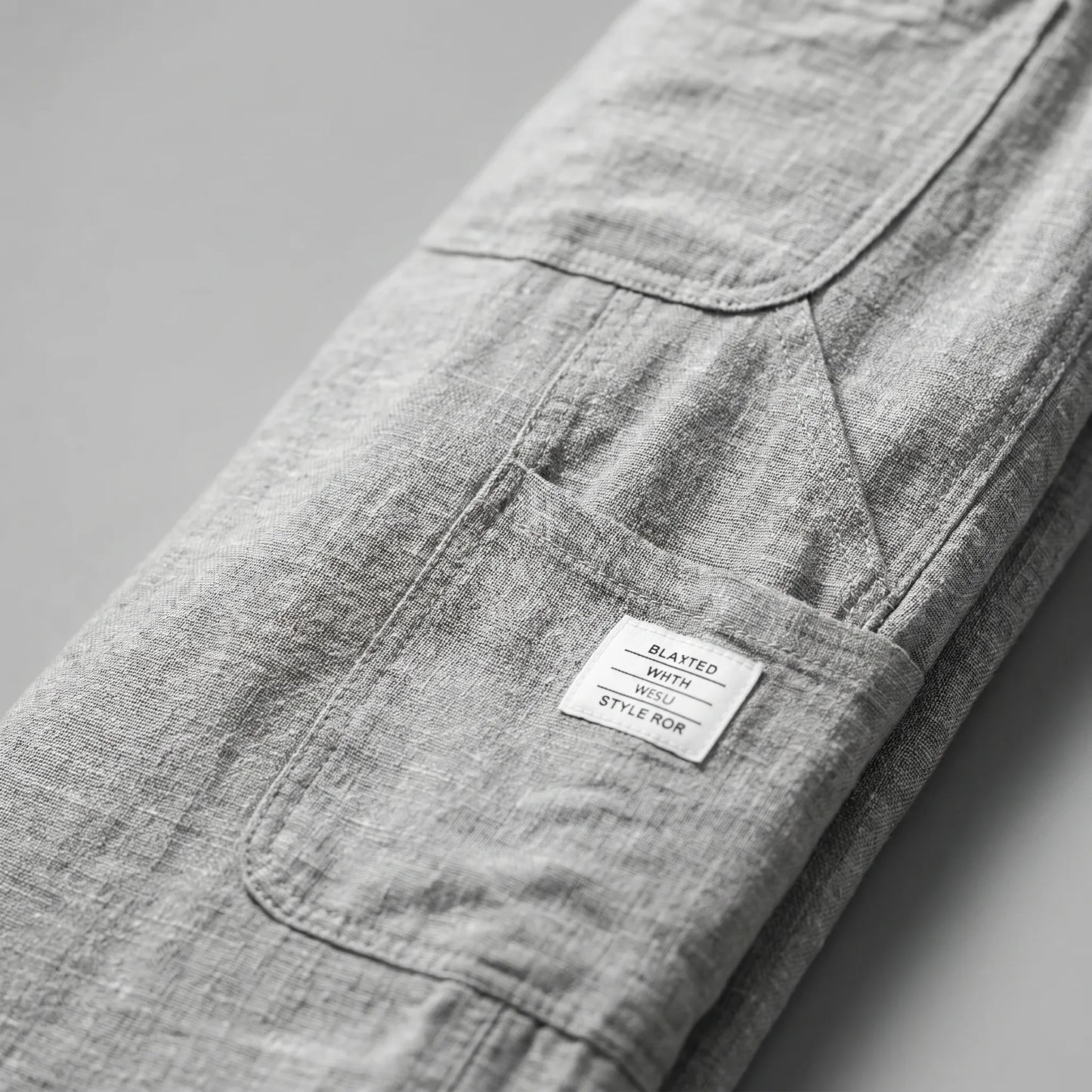 Weite Stoffhose Mit Geradem Bein -  Neal