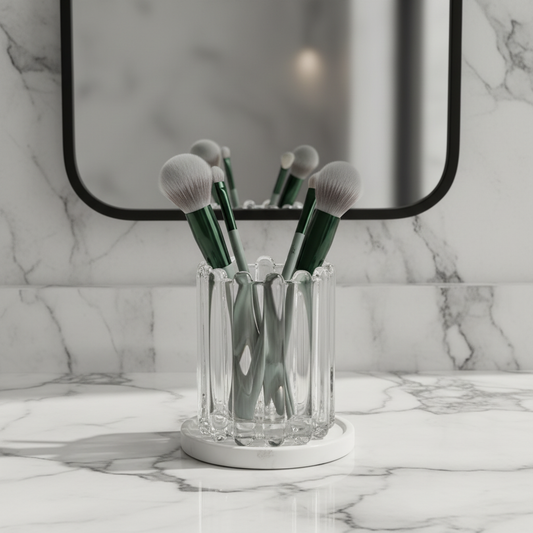 Wellenförmiger Make Up Organizer - GleamCaddy