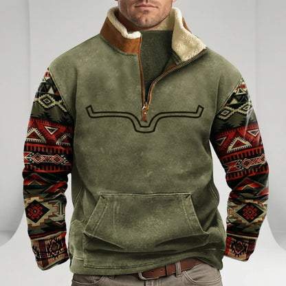 Western-Inspirierter Pullover - Jaden