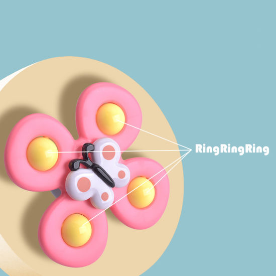 Saugnapf Spinner Spielset von 3 - SpinFun