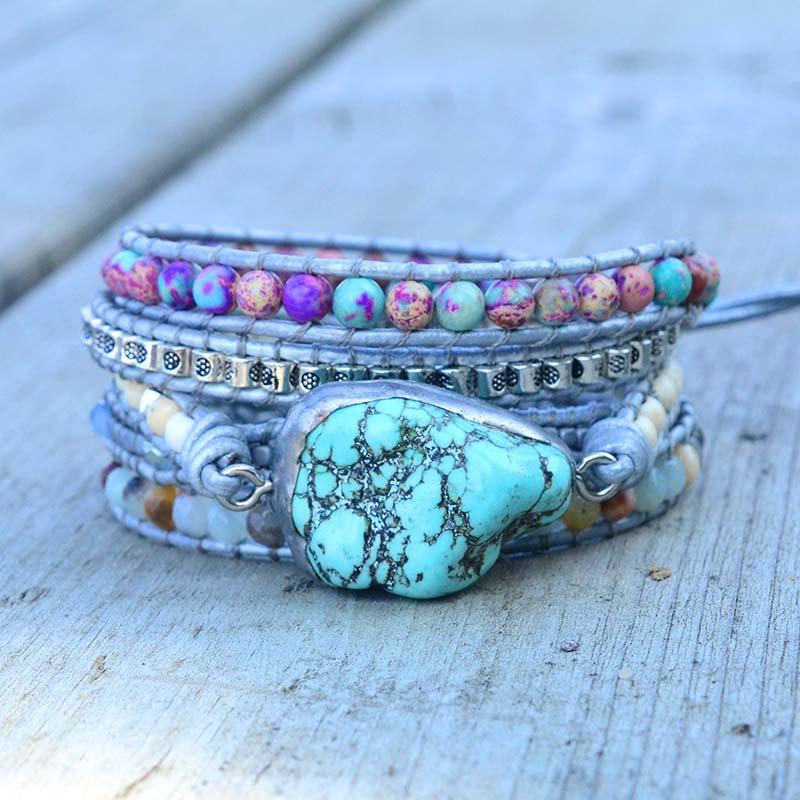 Wickelarmband Aus Steinen - SelinaPower
