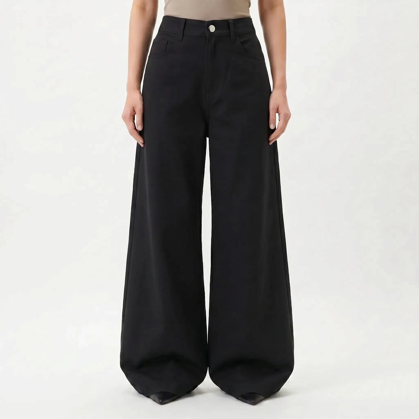 Wide Leg Jeans Damen High Waist -  Jeannie