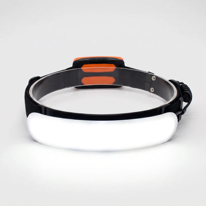 Wiederaufladbare COB-Stirnlampe Mit Breitem Lichtkegel -  Headrix
