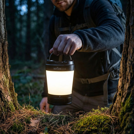 Wiederaufladbare Campinglaterne -  Terralux