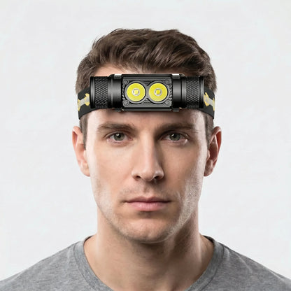 Wiederaufladbare LED-Stirnlampe -  Torchlux