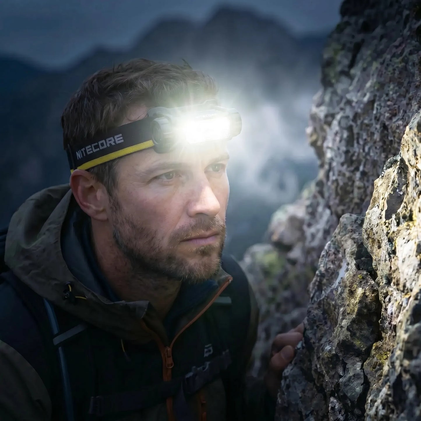 Wiederaufladbare LED-Stirnlampe Mit USB-C -  Trekbeam