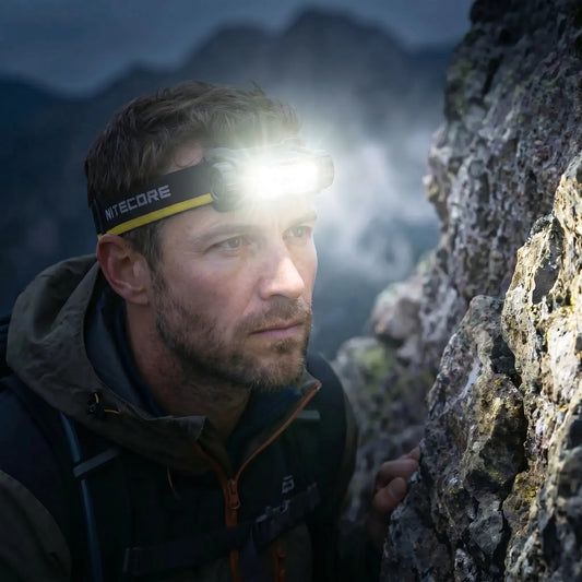 Wiederaufladbare LED-Stirnlampe Mit USB-C -  Trekbeam
