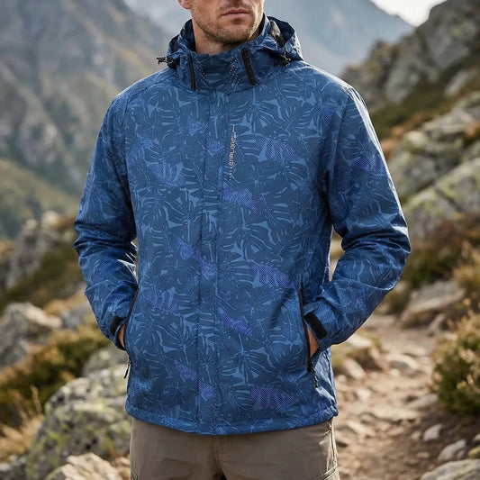 Windbreaker Mit Durchgehendem Reißverschluss Und Kapuze -  Stormvel