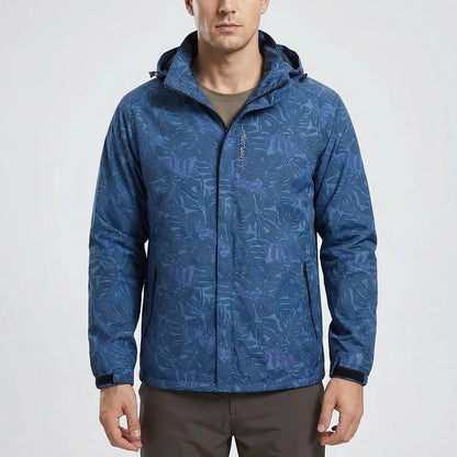Windbreaker Mit Durchgehendem Reißverschluss Und Kapuze -  Stormvel